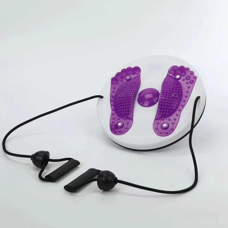 Compact Core Trainer With Foot Massager Roller - Luxicro