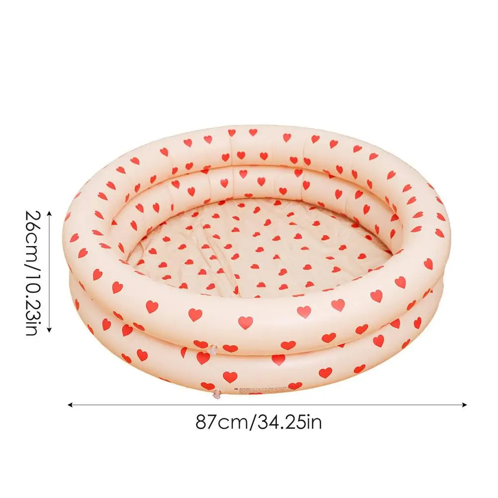 Portable Kids Pool, Durable Foldable Summer Fun Pool