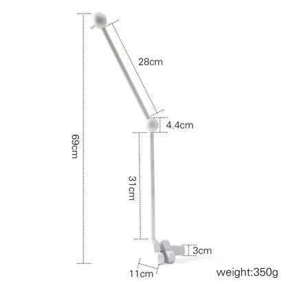 Baby Crib Mobile Toy Arm Soft Newborn Entertainment