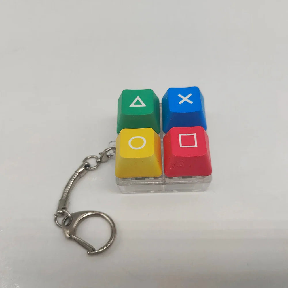 Portable Mini Mechanical Keycap Keyboard Toy