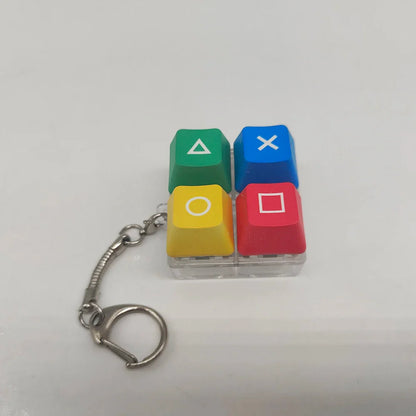 Portable Mini Mechanical Keycap Keyboard Toy