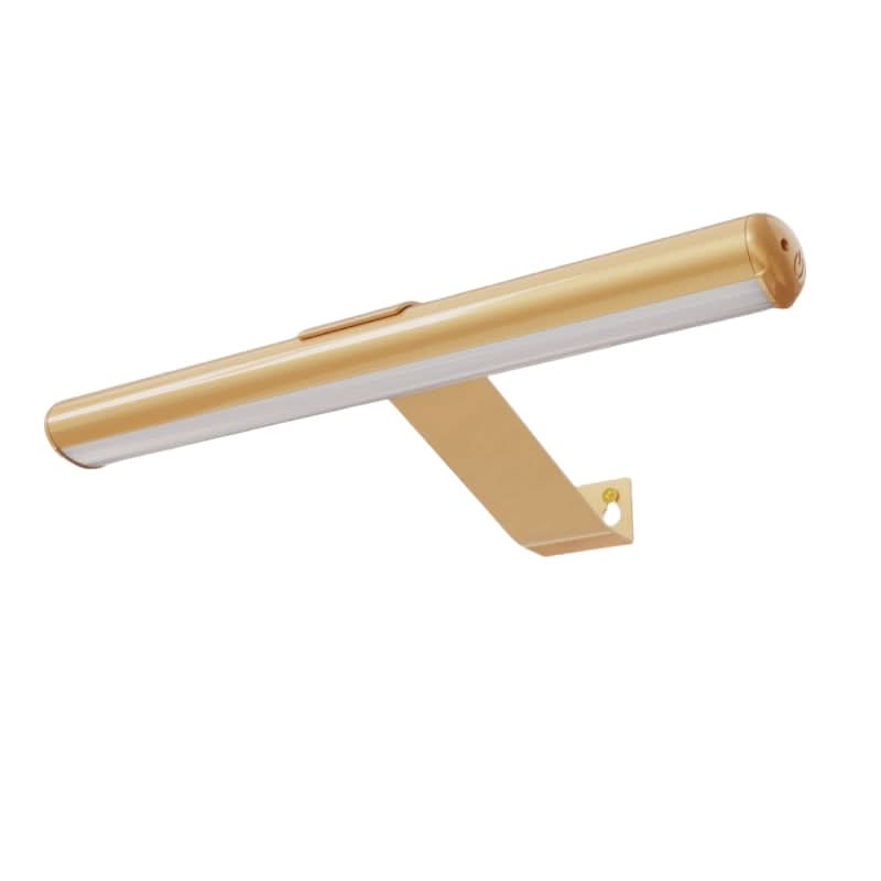 Sleek Gold Photo Frame Lamp