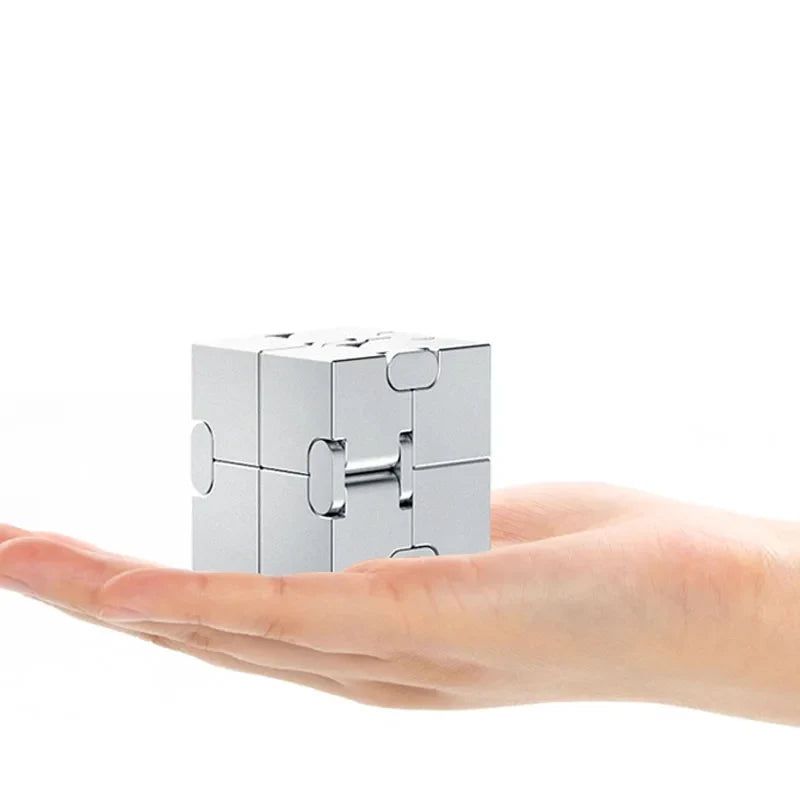 Compact Anxiety Relief Cube Puzzle Toy - Luxicro