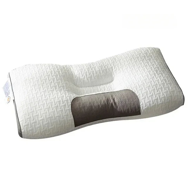 Contoured Neck Pillow - Soft Memory Foam Sleeping Pillow - Luxicro