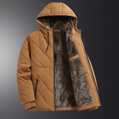 Casual Padded Hoodie Coat