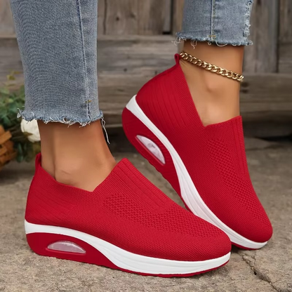Comfortable Arch Support Walking Mules - Breathable Slip Resistant Shoes