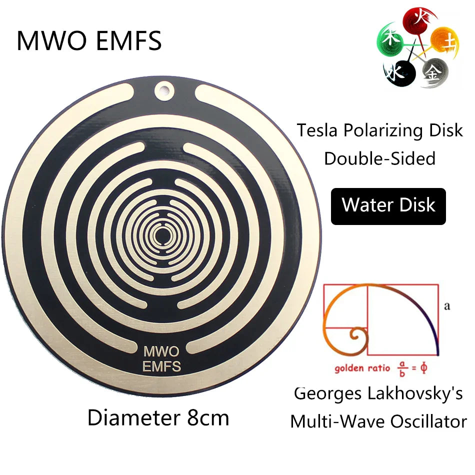 Portable EMF Protection Disk for Pain Relief