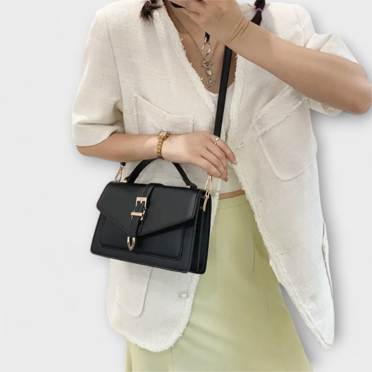 Timeless Luxe Ladies Shoulder Handbag