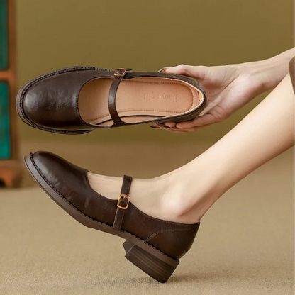 Comfortable Mary Jane Shoes Made with Durable Leather