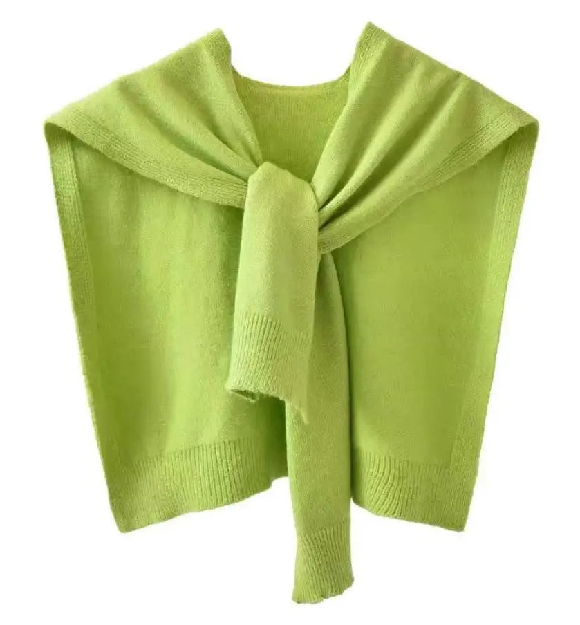Soft Knit Wool Scarf Wrap