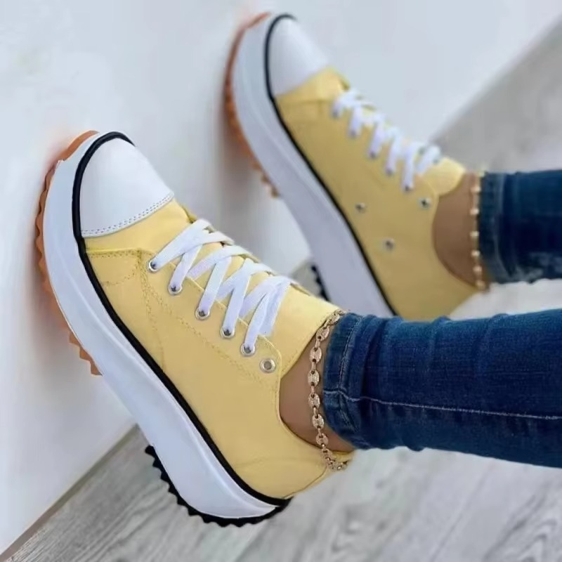 Comfy Women's Lace Up Sport Sneakers