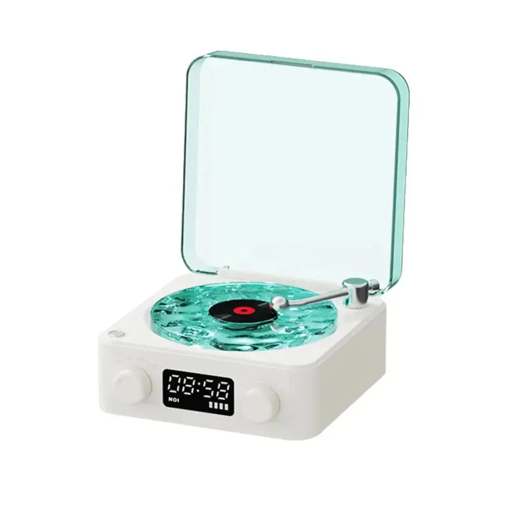 Classic Turntable Speaker System with AUX Input