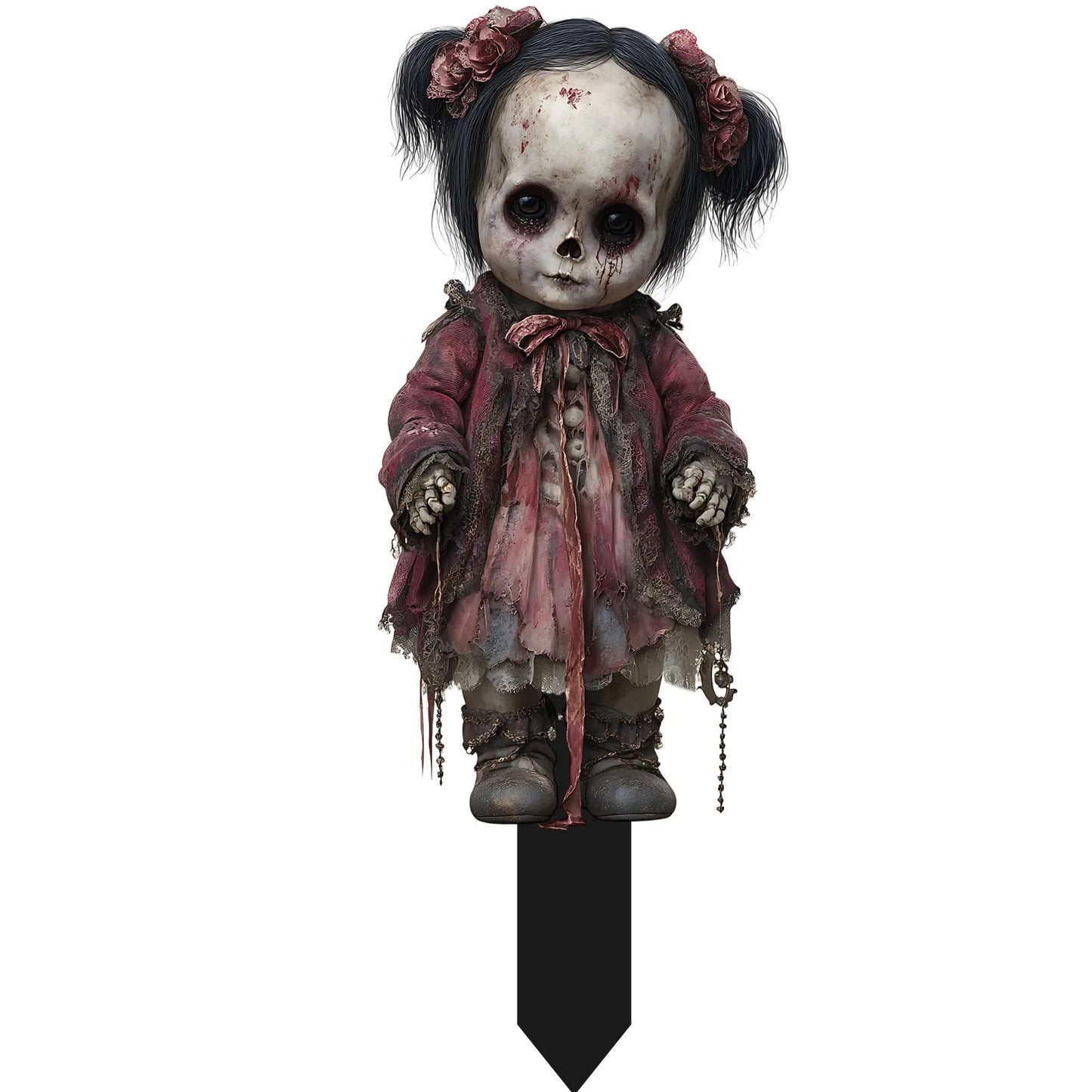 Spooky Outdoor Halloween Yard Decorations Easy Setup