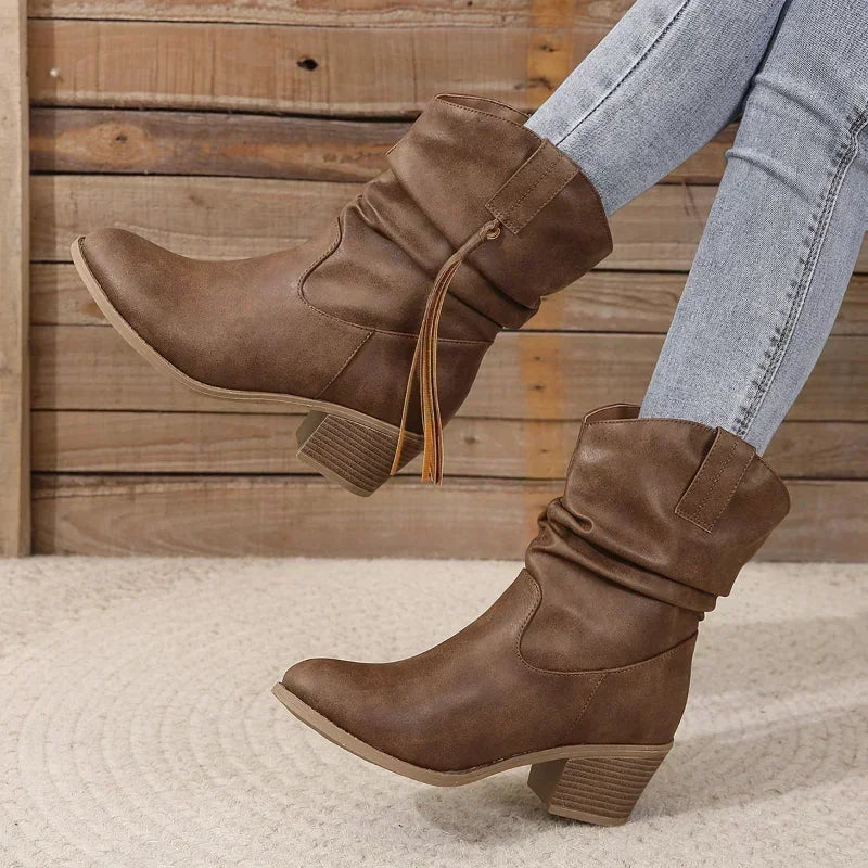 Mila | Classic Cowboy Boots