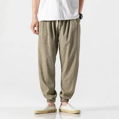 Comfortable Cotton Harem Pants for Men