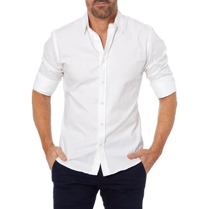 Comfortable Men's Oxford Button Down Shirt