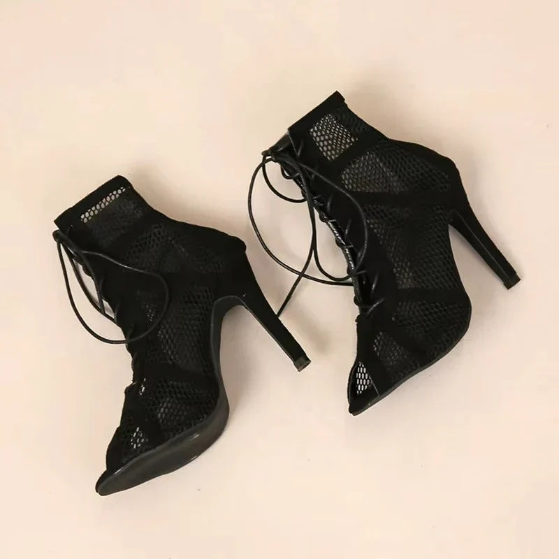 Chic High Heels with Ankle Buckle