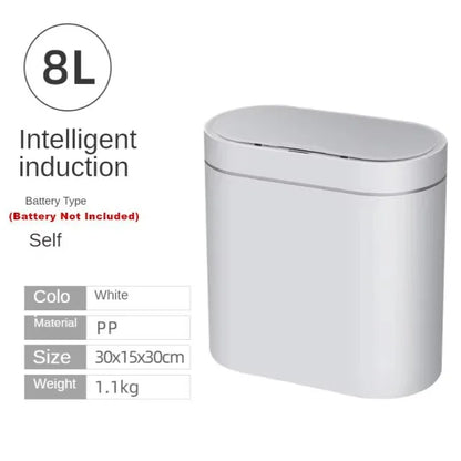 Automatic Motion Sensor Compact 8L Kitchen Trash Can