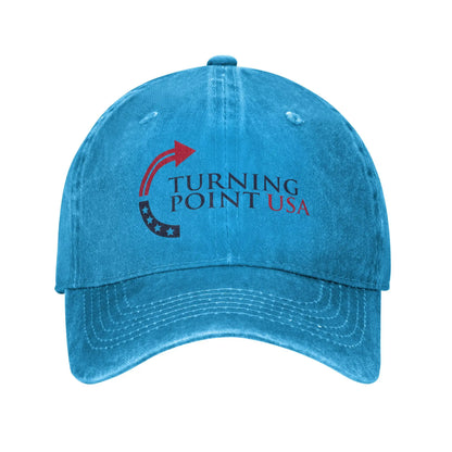 Casual Vintage Baseball Cap - Faded Cotton, Relaxed Fit