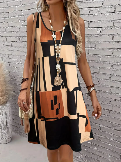 Chic Strapless Fit and Flare Dress