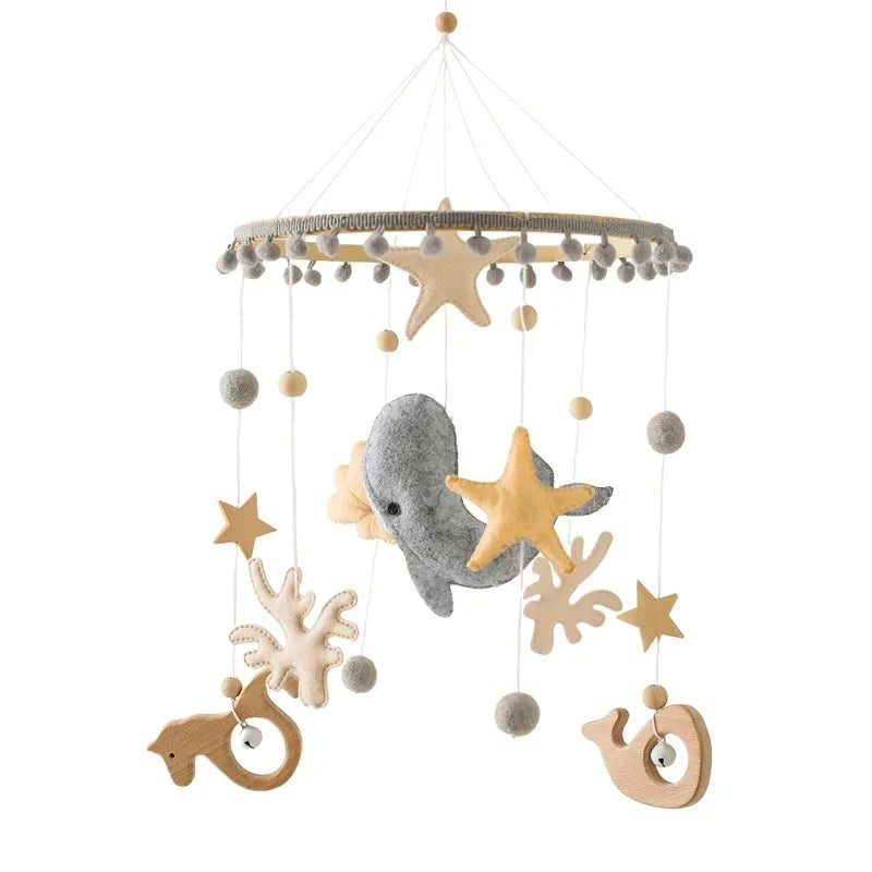 Baby Crib Mobile Toy Arm Soft Newborn Entertainment