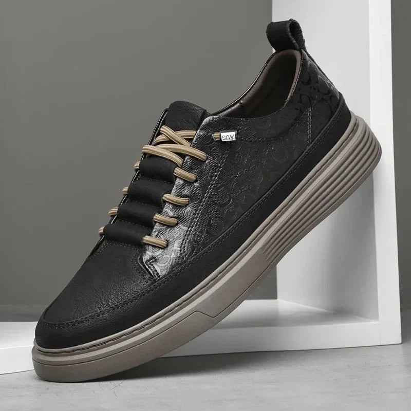 Casual Lace Up Sport Sneakers - Vossary