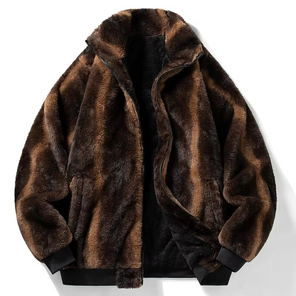 Warm Fleece Lined Waterproof Zip Jacket