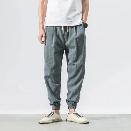 Comfortable Cotton Harem Pants for Men
