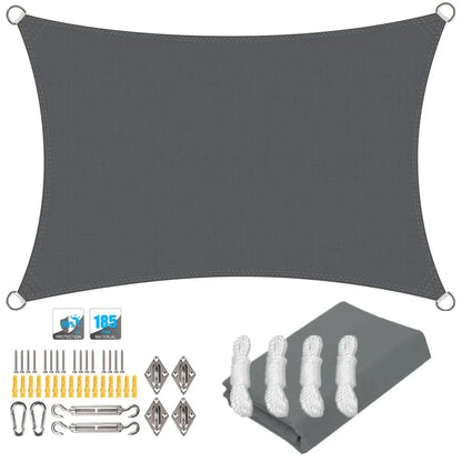 Outdoor Patio Sun Shade Waterproof UV Screen Canopy