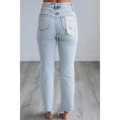 Distressed Slim Fit Jeans