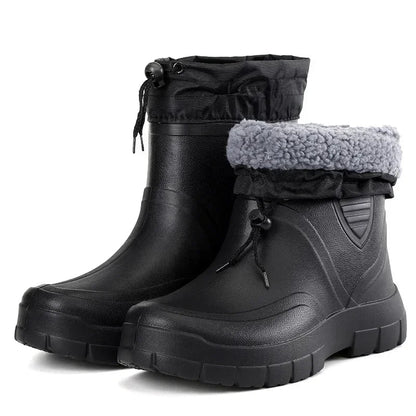 Waterproof Insulated Mid Calf Boots for Men