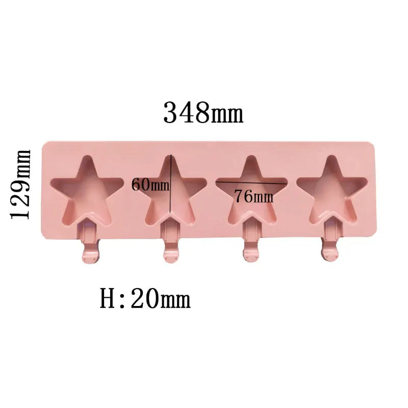 Fun Silicone Ice Cream Maker Mold
