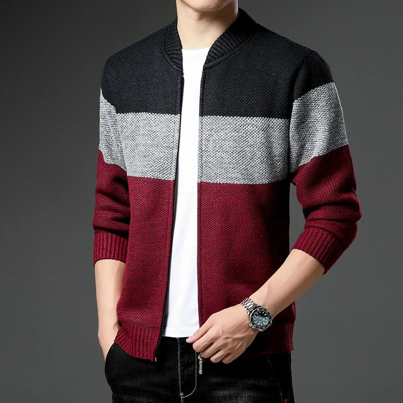 Warm Wool Crew Neck Sweater - Vossary