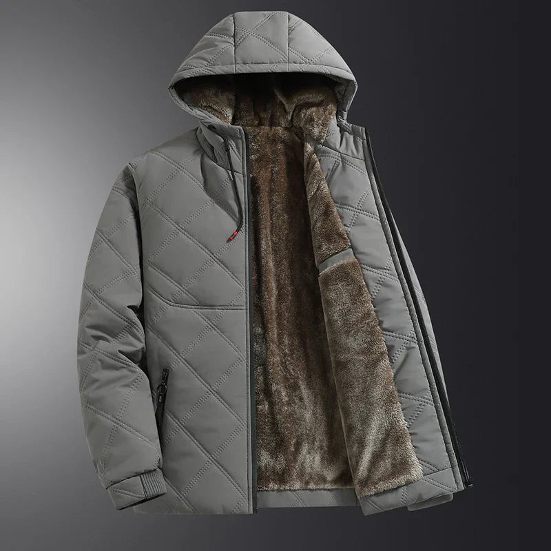 Casual Padded Hoodie Coat