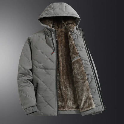 Casual Padded Hoodie Coat