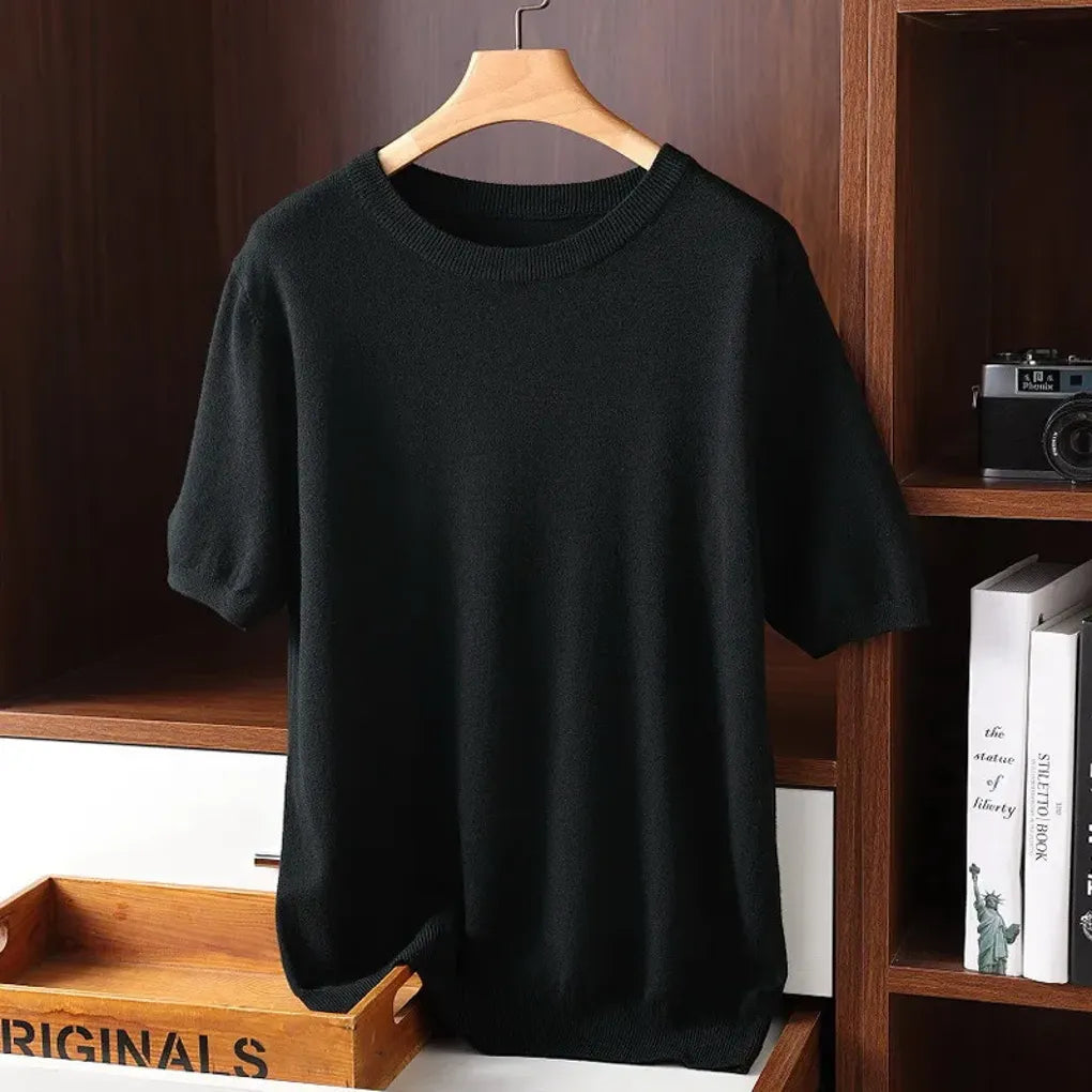 Classic Crew Neck Tee for Men
