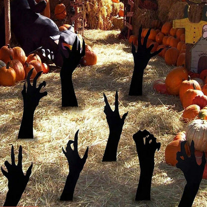Spooky Skeleton Yard Stakes Fall Decorations