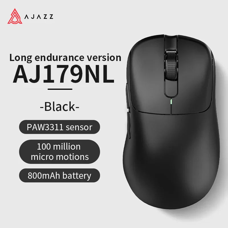 Rechargeable Wireless Gaming Mouse Ergonomic Design
