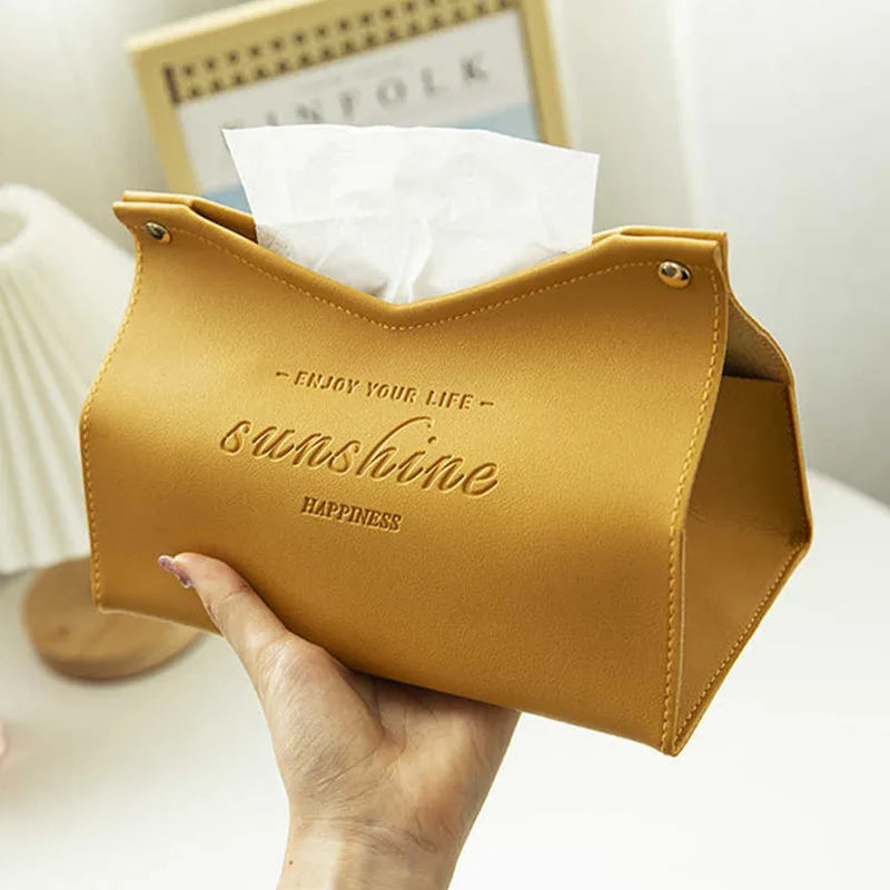 Luxury Wooden Tissue Box Holder - Luxicro