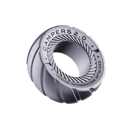 Strong Adjustable Fidget Spinner Ring Stainless Steel Accessories