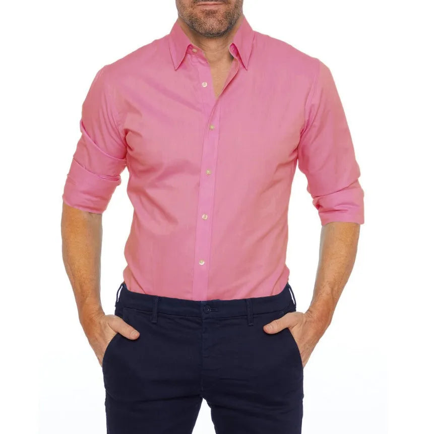 Comfortable Men's Oxford Button Down Shirt