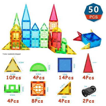 Fun Magnetic Toy Blocks Set for Kids