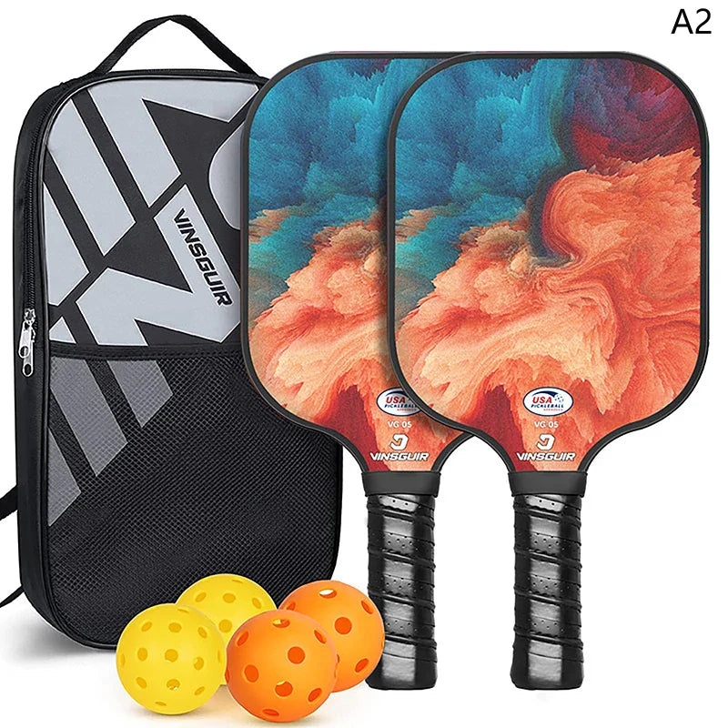 Durable Graphite Pickleball Racket Kit for Beginners
