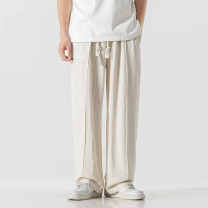 Comfortable Casual Cotton Trousers