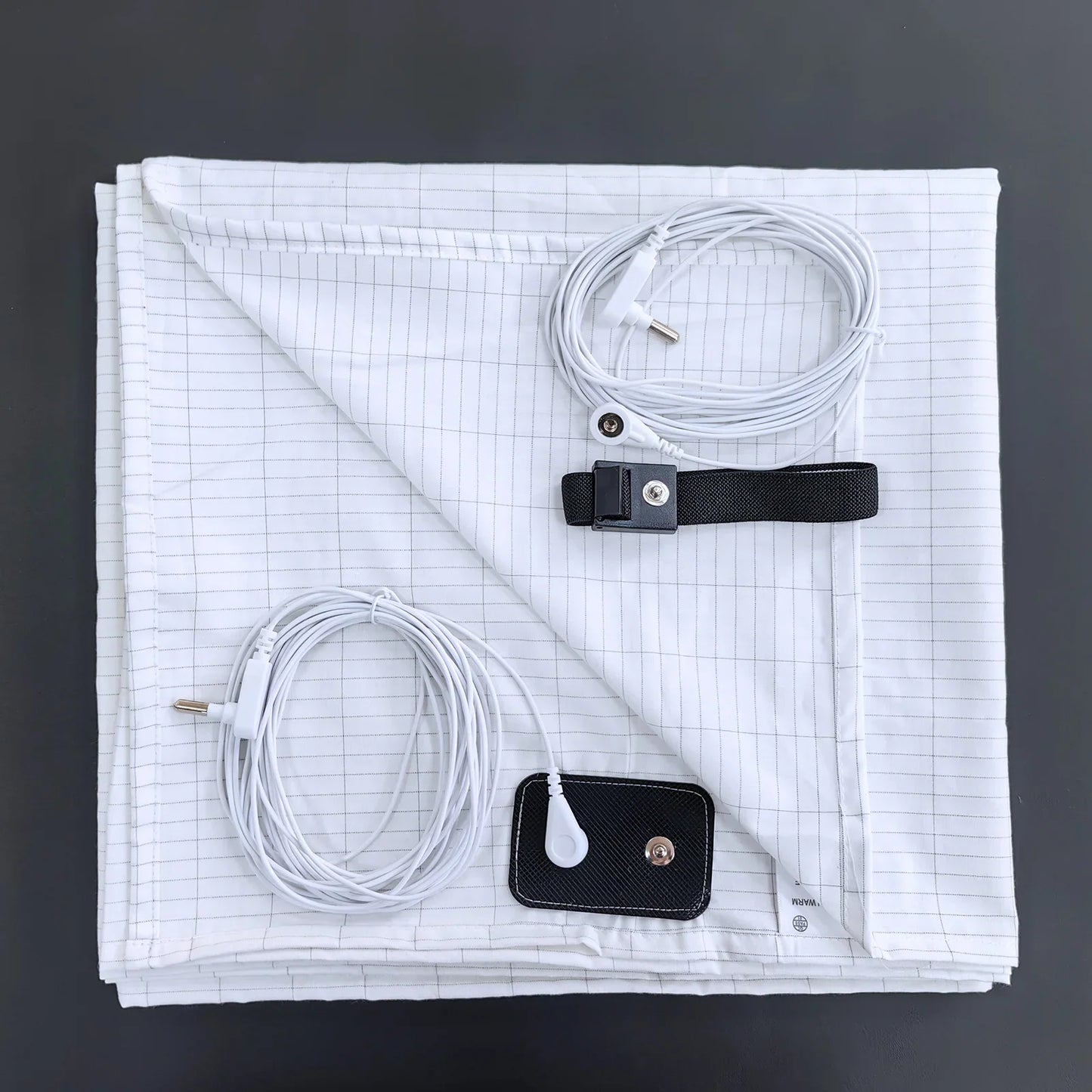 Grounding Silver Static Reduction Bed Sheet