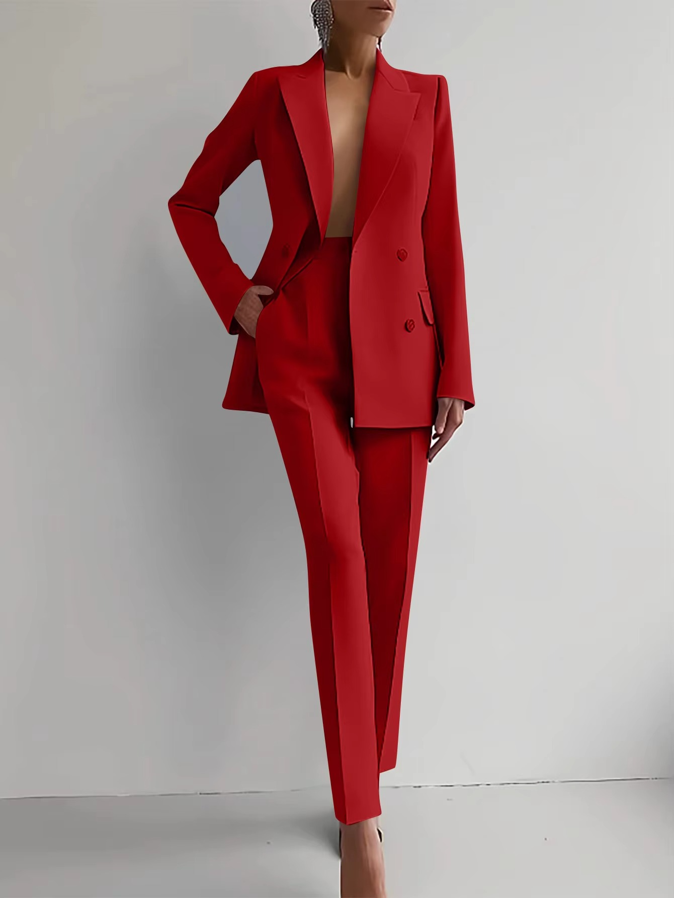 Classic 2-Piece Business Suit for Women