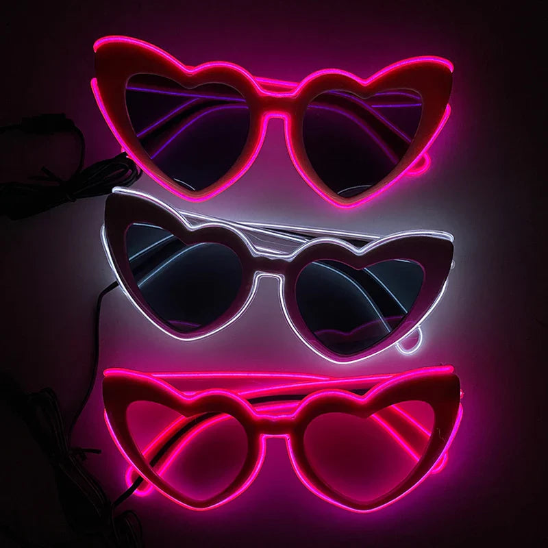 Fun Flashing LED Party Shades - Luxicro