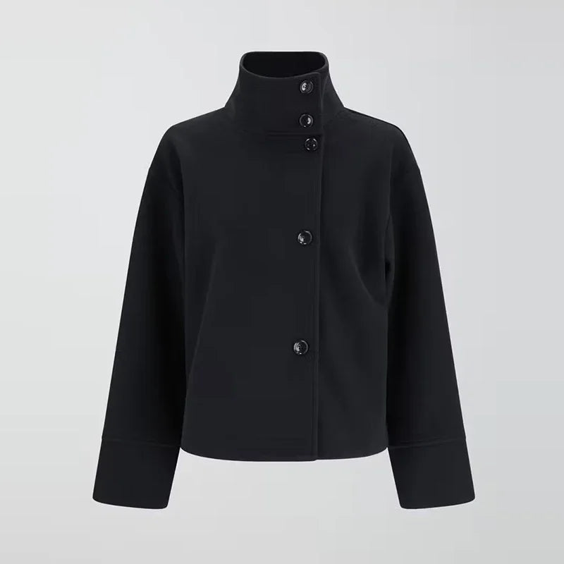 Warm Wool Mix Winter Coat - Vossary