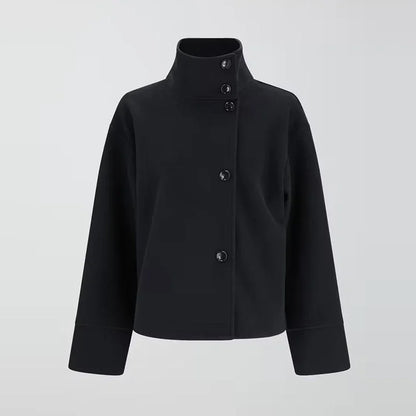 Warm Wool Mix Winter Coat - Vossary