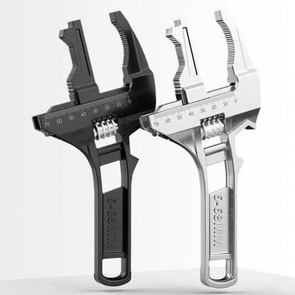 Versatile Basin Wrench & Nutcracker - 6-68mm Plumbing Tool - Luxicro